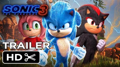 animated rule 3|Sonic the Hedgehog 3 (film) .